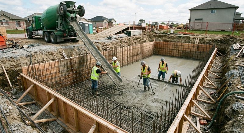 Basement Concrete Pouring in Richmond, VA
