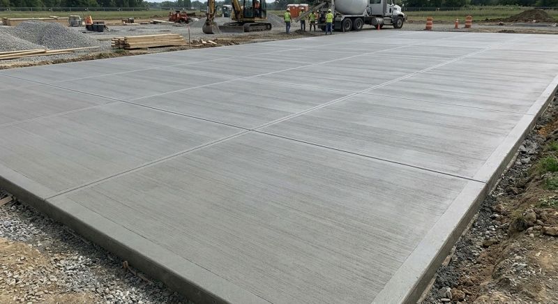 Commercial Slab Construction in Chester, VA