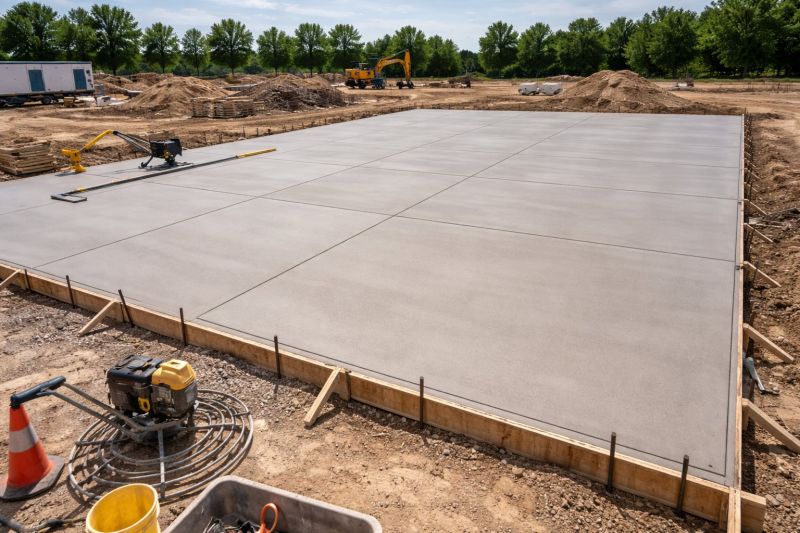 Commercial Slab Installation in Richmond, VA