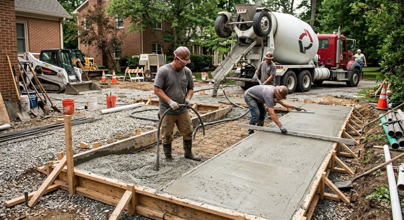 Concrete Service in Rockville, VA