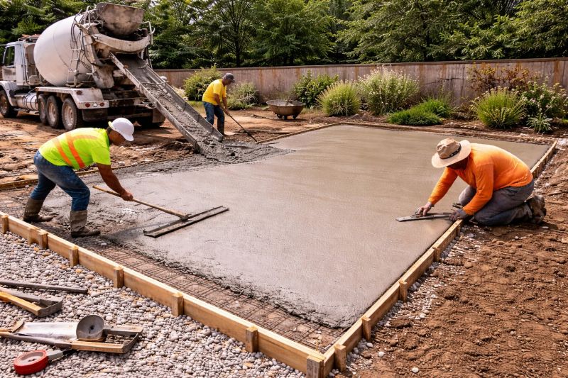Concrete Work in Richmond, VA
