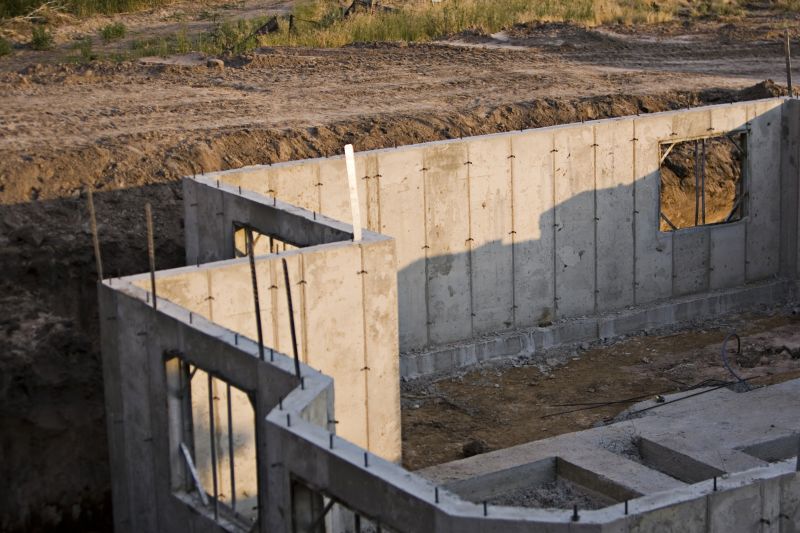 Foundation Wall Pouring in Amelia County, VA