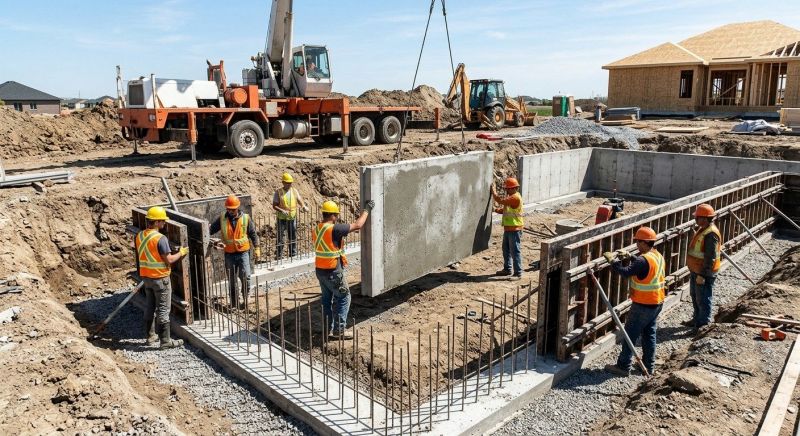 Foundation Wall Pouring in Richmond, VA