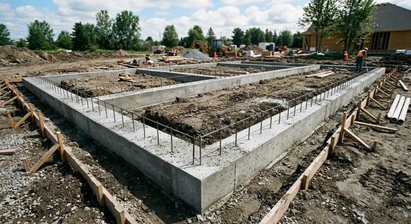 House Footing Construction in Richmond, VA